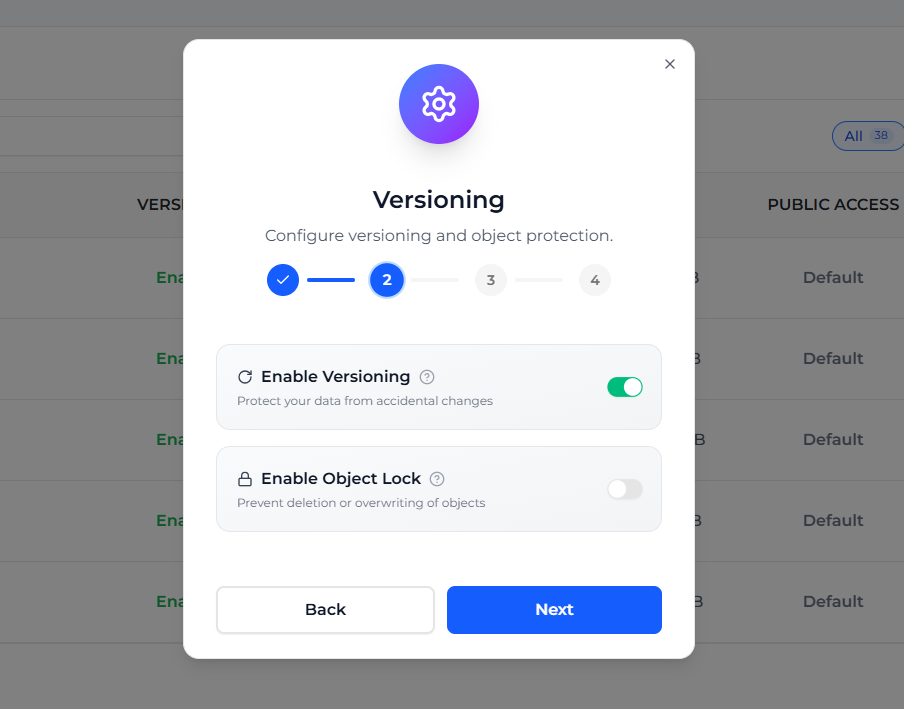 Bucket Versioning